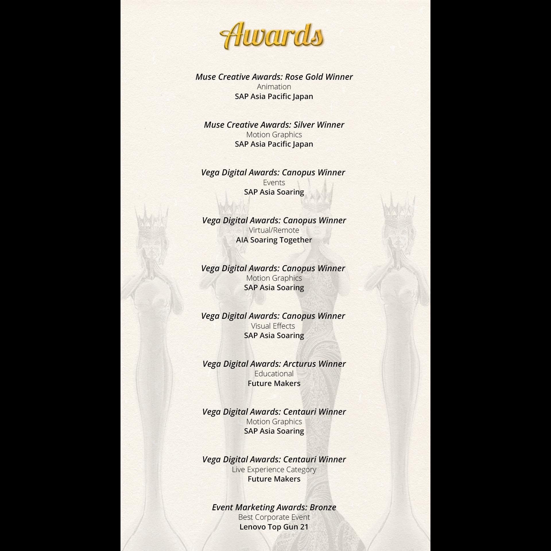 Awards Page 1